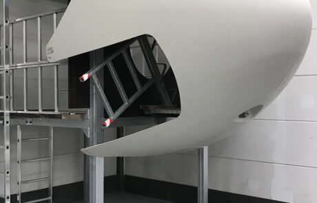 Windkraftanlage Nachbau Nabe für Trainings